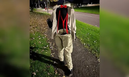 Fantasia de Homem Invisível 'buga' a internet e viraliza; entenda