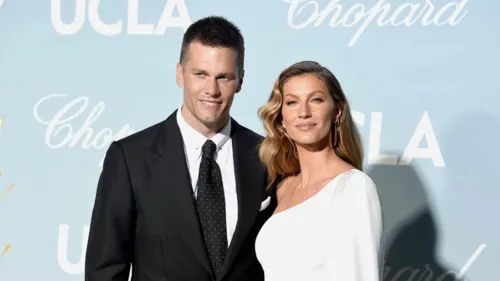 Gisele Bündchen (42) e Tom Brady (45)