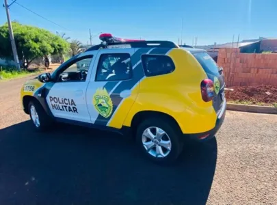 Imagem Ilustrativa - equipes da Polícia Militar estão mobilizadas para interceptar veiculo roubado em Apucarana