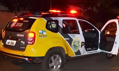 Homem é preso em Ivaiporã suspeito de furtar TV em residência