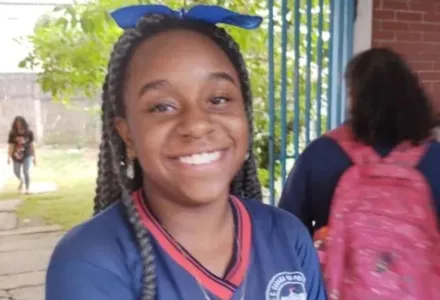 Luana Rafaela Oliveira Barcelos, de 12 anos, morreu após ser baleada