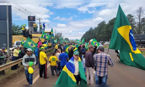 Paraná ainda tem 36 pontos bloqueados em rodovias na manhã de Finados