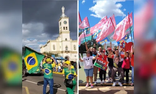 Apoiadores de Lula e Bolsonaro reforçam mobilização em Apucarana