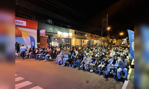 Quatro cidades do Vale do Ivaí recebem Cinema na Praça em outubro