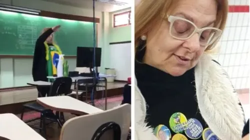 O advogado de defesa afirmou que a professora não fez uma saudação nazista