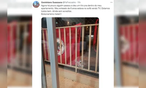 Apartamento com bandeira do MST é alvo de ataque no Paraná