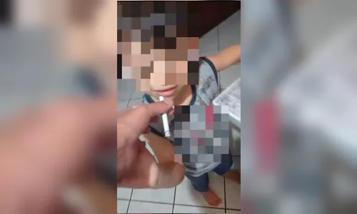 Repercussão: pai oferece cigarro e cocaína ao filho de 4 anos, no PR