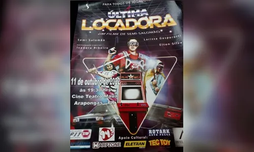 Semi Salomão divulga sessão de 'A última locadora' em Arapongas