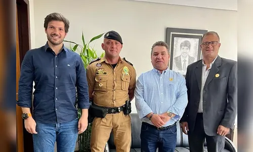 Sérgio Onofre e Tiago Amaral tratam sobre criação do batalhão da PM