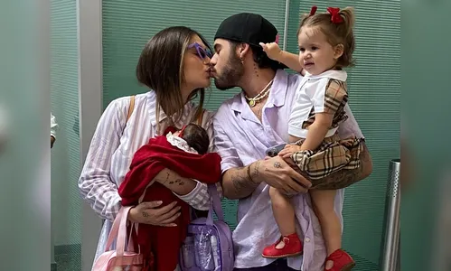 Virginia Fonseca e Zé Felipe deixam maternidade: 'Muito felizes'