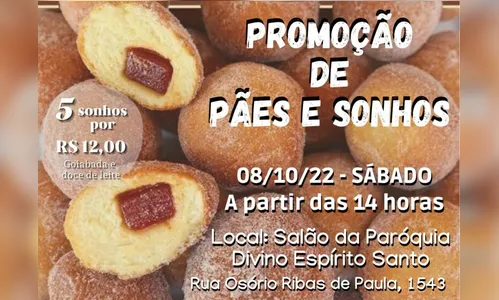 Igreja de Apucarana realiza promoção de sonhos e pães caseiros