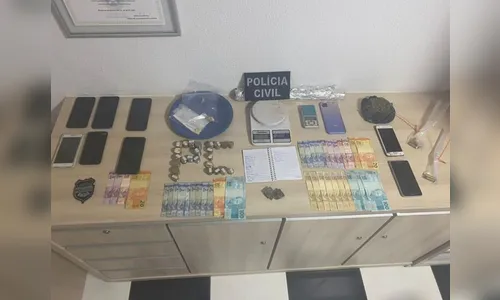 Operação da Polícia Civil prende quatro suspeitos de tráfico de drogas