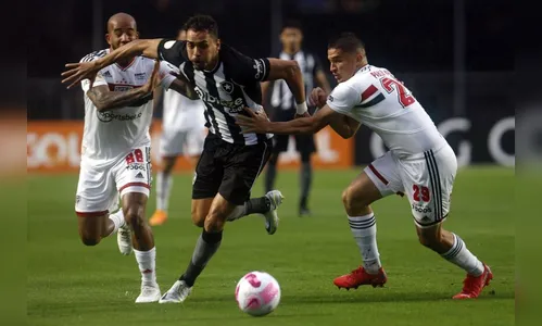 São Paulo leva gol de pênalti no fim e é derrotado para o Botafogo
