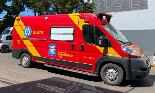 Siate do Corpo de Bombeiros foi ao local e atendeu as vítimas