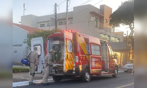 Idoso é atropelado por carro em Apucarana; Siate é chamado