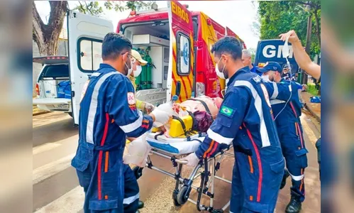 Motorista invade preferencial e idoso de 66 anos fica em estado grave