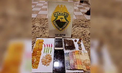 Homem é flagrado traficando drogas no Jd. Colonial