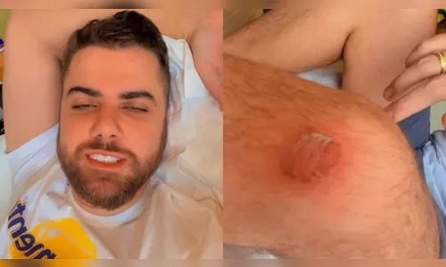 De joelhos, Zé Neto cumpre promessa no Santuário de Aparecida; vídeo