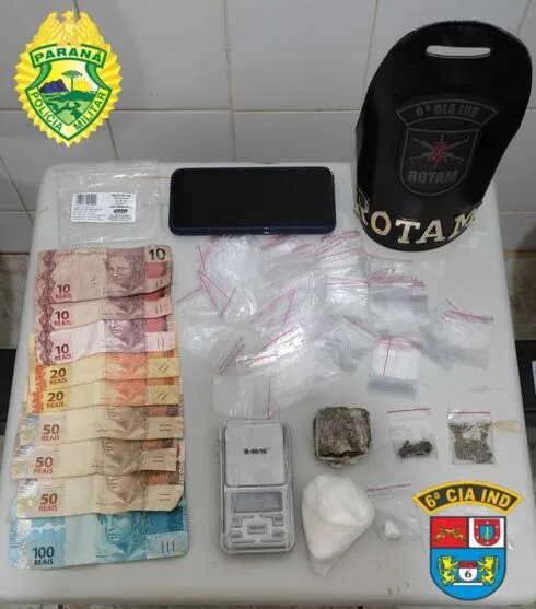 Ação policial foi na Rua São Sebastião