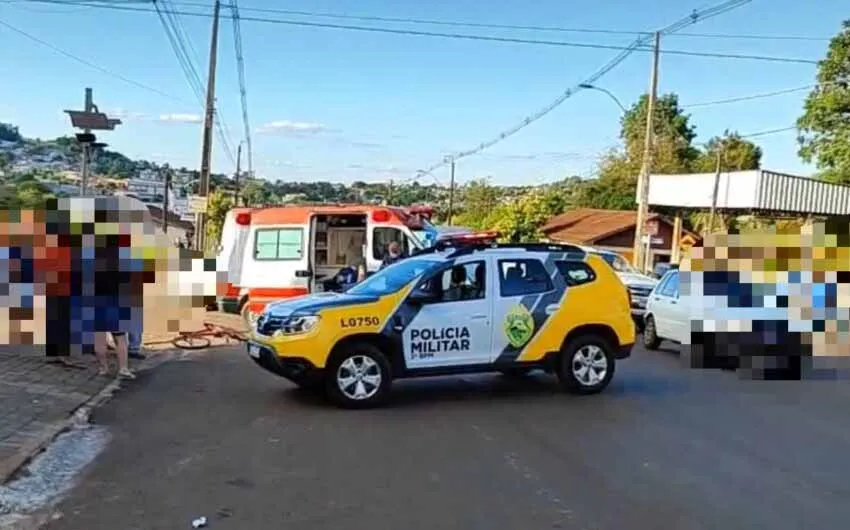 Acidente foi no perímetro urbano de Itapejara do Oeste