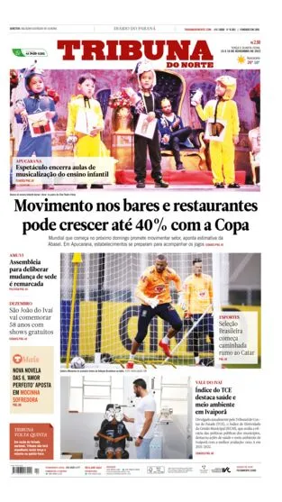 Edição do dia 15 de novembro de  2022