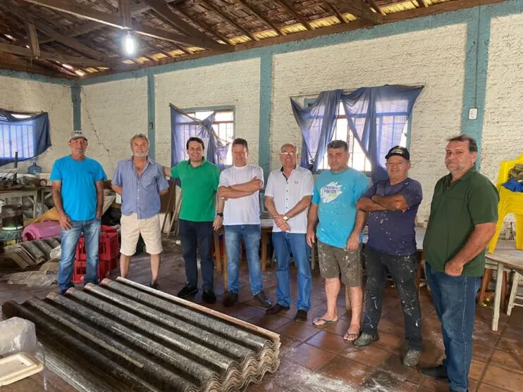 Em visita feita na manhã desta sexta-feira (25), no Pirapó, o prefeito Junior da Femac anunciou a construção de uma nova cancha de bocha no distrito