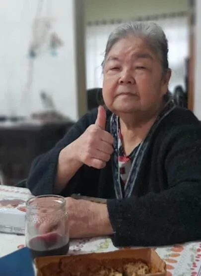 Miyoko Fugisaki Kishi, 84 anos, conhecida como Dona Nair