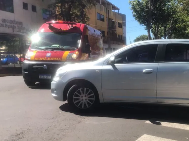 Os Bombeiros foram chamados.