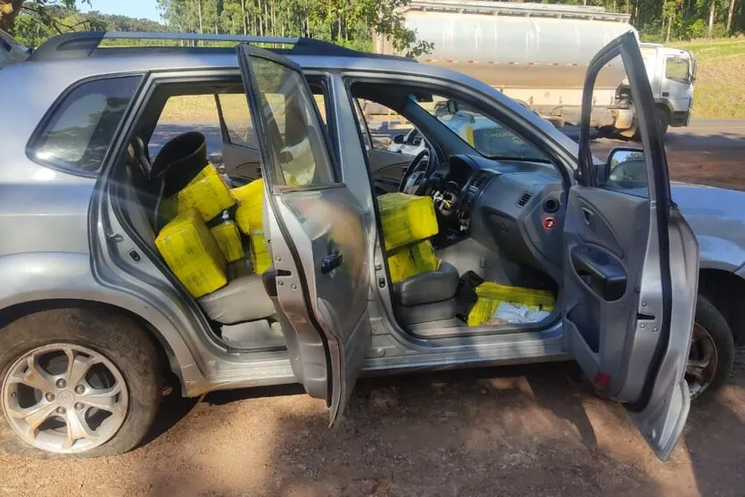 PMPR apreende adolescente com mais de 400 quilos de maconha em Realeza -