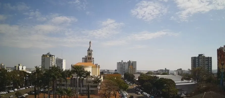 As temperaturas seguem elevadas no município