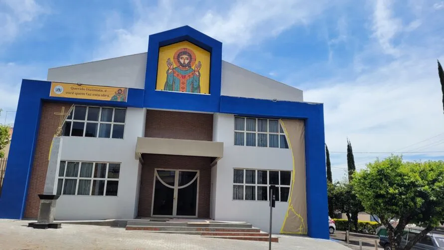 Fachada da Paróquia Cristo Sacerdote