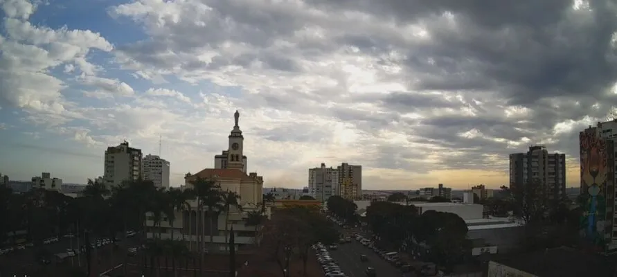 Há 96% de probabilidade de ocorrência de chuva na Cidade Alta