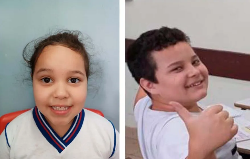 Helena Kuhm, de 6 anos e Nickolas Henrique, de 12 anos, estavam no carros com os pais, que também faleceram nesta quarta-feira (16)