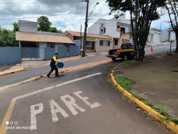 Não se sabe o que provocou o derramamento