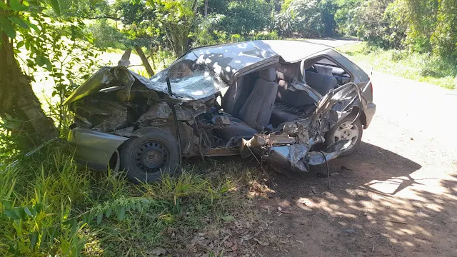O acidente aconteceu entre Grandes Rios e João Vieira, distrito do Município de Cruzmaltina.