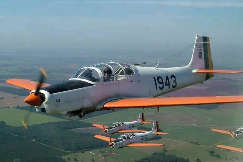 O avião T-25 Universal da Academia da Força Aérea (AFA) é o modelo que desapareceu