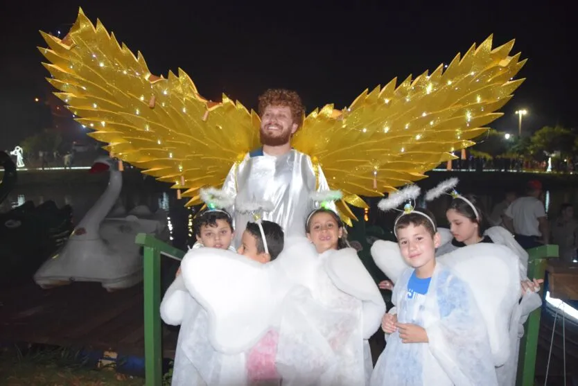 O evento emocionou as milhares de pessoas que foram até o Parque Ambiental Jardim Botânico