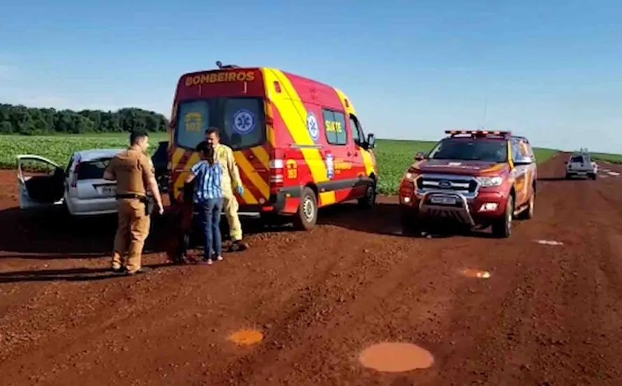 O fato ocorreu na rodovia PR-180, nas proximidades do Frigorífico Lar, na Região Norte da cidade