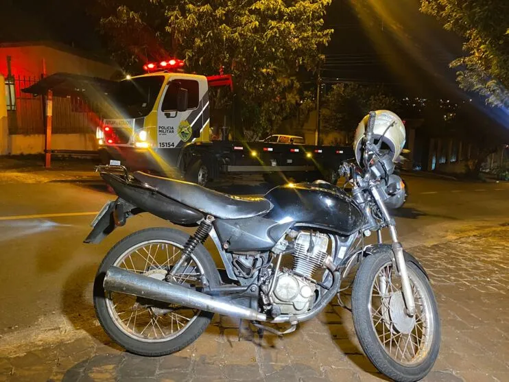 O motociclista foi encaminhado pelo Samu ao Hospital da Providência