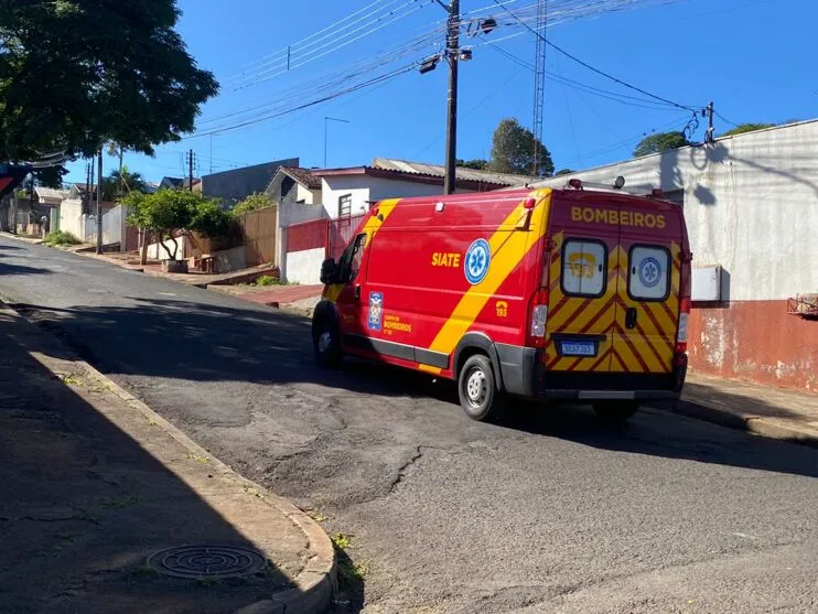 Os Bombeiros foram chamados