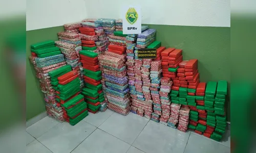 Casal é preso com 740 kg de maconha no norte do Paraná; veja