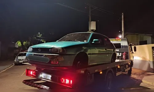 Gol furtado em Marilândia é localizado em Califórnia pela PM