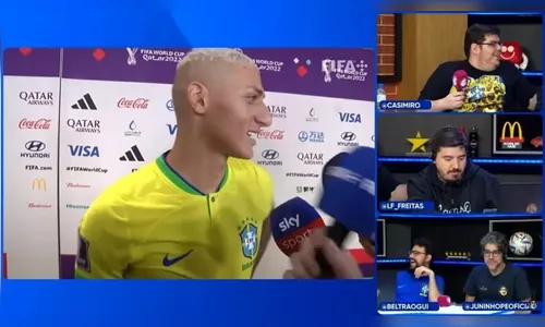 Defante deixa Richarlison sem graça ao pedir para ver 'rolinha'; vídeo
