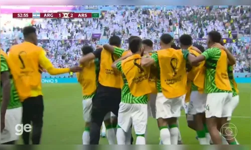 Argentina é derrotada em sua estreia na Copa do Mundo