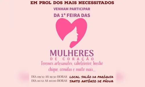 ONG Mulheres de Coração realiza feira beneficente em Arapongas
