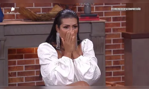 Moranguinho fica chocada ao descobrir declarações do marido