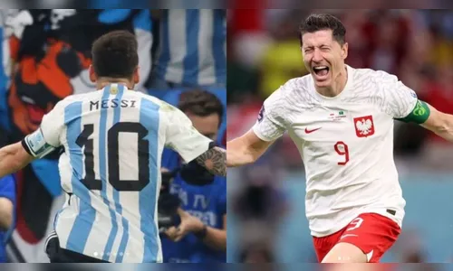 Embate entre Messi e Lewandowski é destaque da Copa nesta quarta-feira