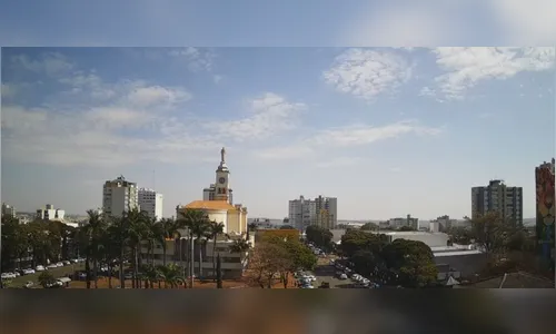 Quinta-feira será ensolarada com máxima de 28ºC em Apucarana
