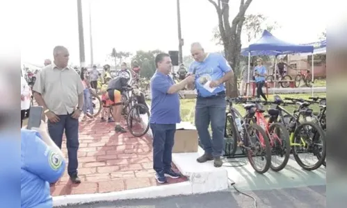 Prefeito de Arapongas prestigia 1º Pedal de Nossa Senhora do Ghisallo