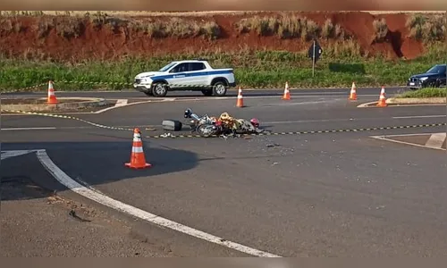 Acidente deixa motociclista morto e garupa fica ferida em Rolândia